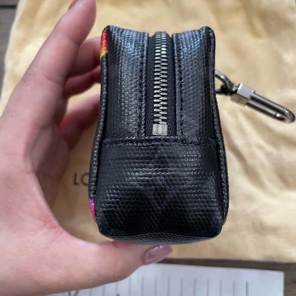 Louis Vuitton Monogram Graphite Rainbow Cube Pouch - Picture 3 of 16